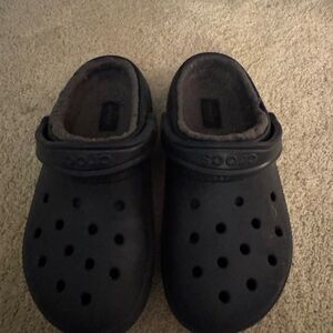 CROCS Dark Gray Clogs with Soft Lining